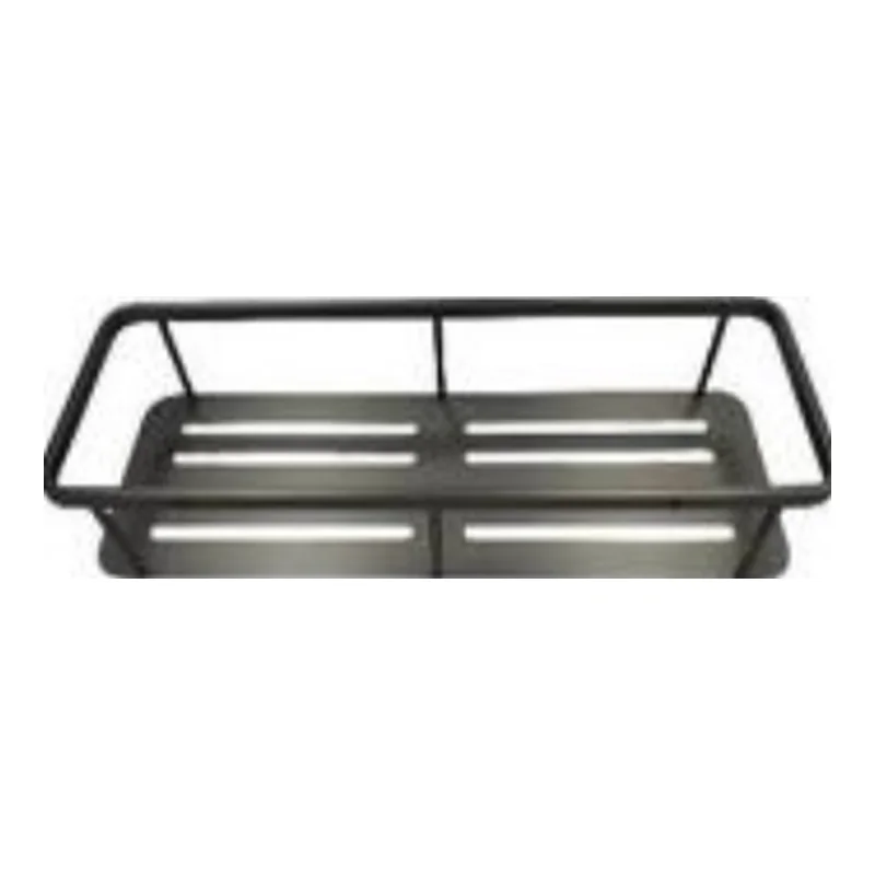 Vera VA.2030J-BN Single Corner Basket (Flat Base) 400mm — Brush Nickel (Matte)