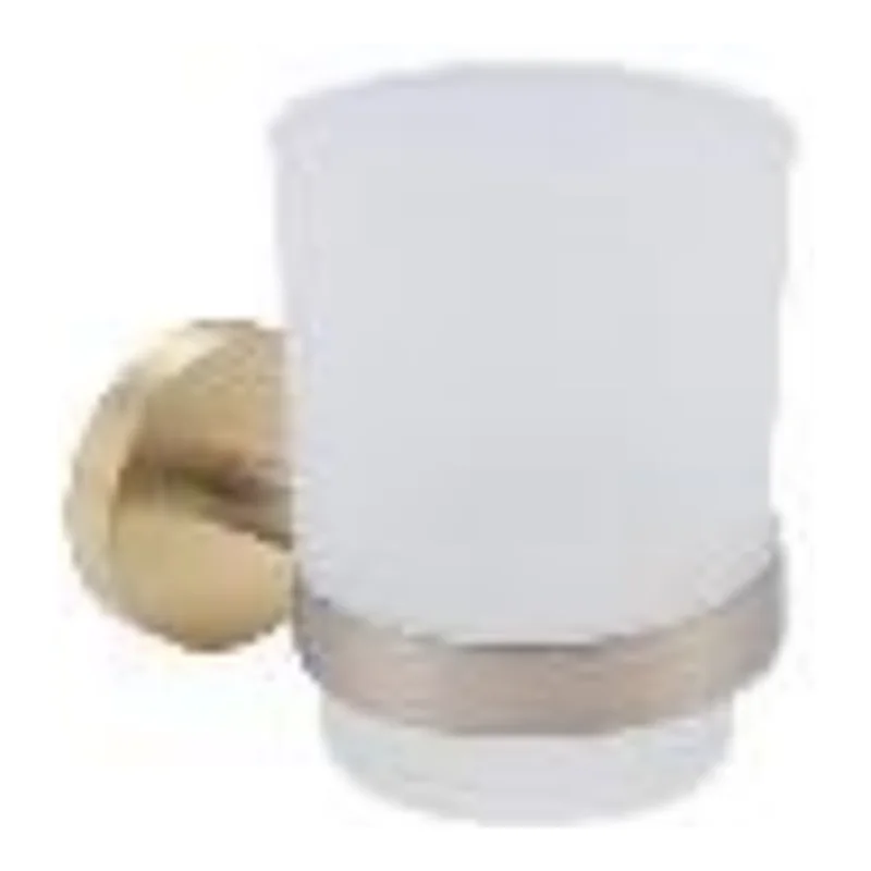 Vera VA.3108BNG Toiletries Cup (Brush Nickel + Matte Gold)