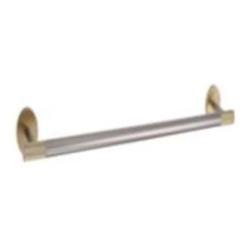 Vera VA.3110BNG Single Towel Bar (Brush Nickel + Matte Gold)