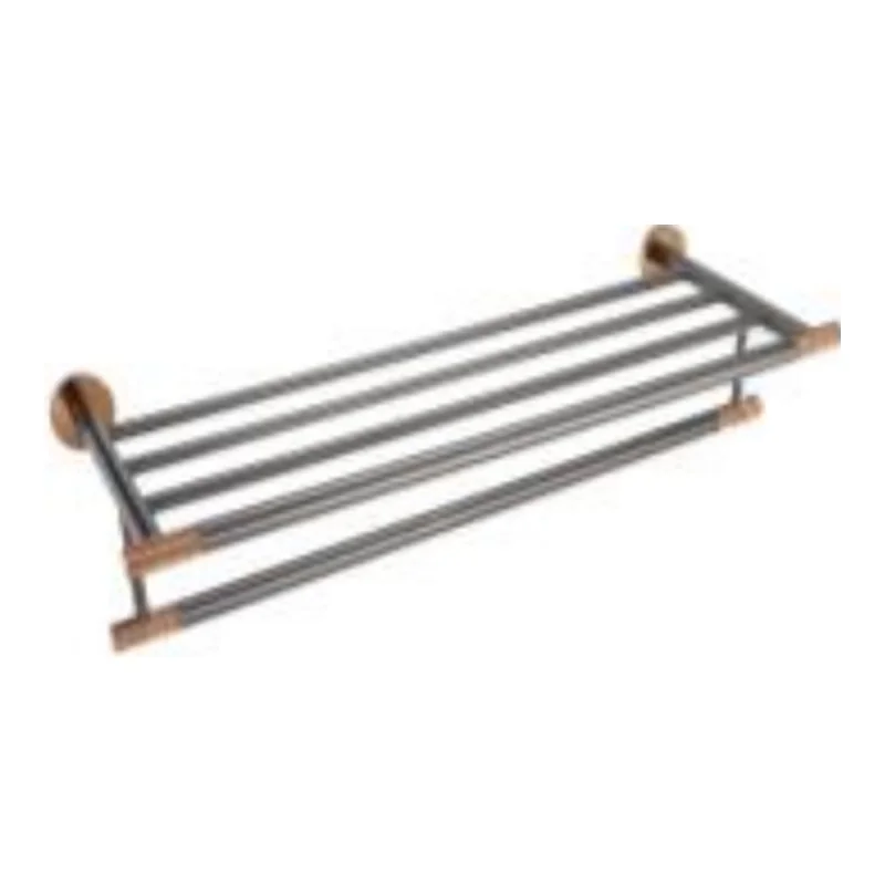 Vera VA.3113GMR Towel Rack (Gun Metal + Rose Gold)