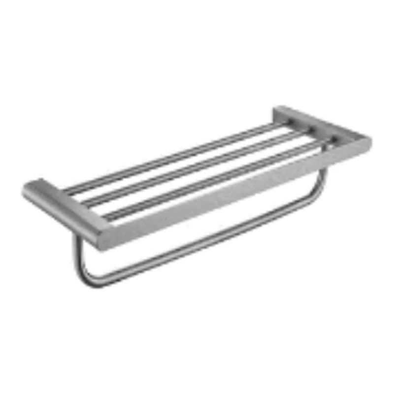 Vera VA.S8008TR-BN Towel Rack — Brush Nickel (Matte)