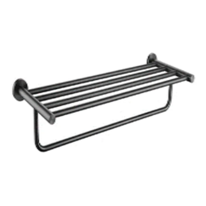 Vera VA.S8008TR-BN Towel Rack — Brush Nickel (Matte)