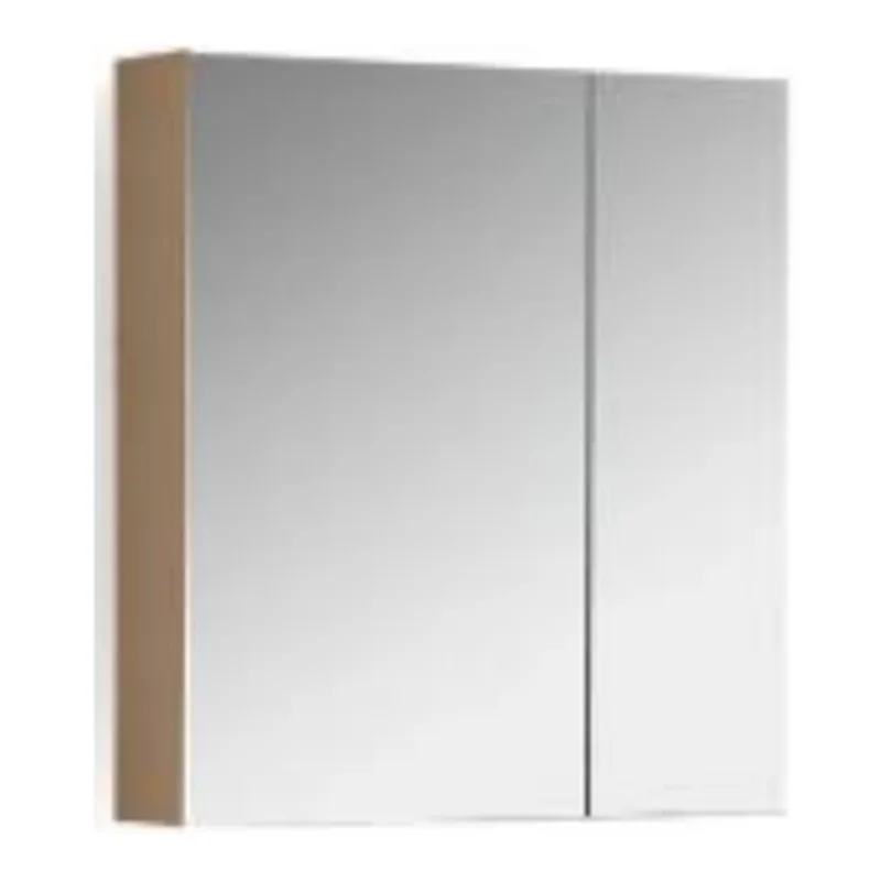 Vera VC.6023-GK Double Door PVC Mirror Cabinet - Glossy Khaki