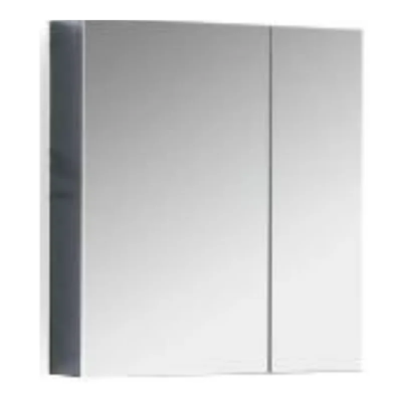 Vera VC.6023-MG Double Door PVC Mirror Cabinet - Matte Grey